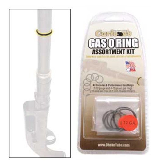 Carlson's Rem 1100 O-rings 12ga Silver 12pk