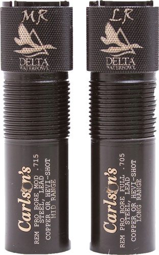 Carlson S Choke Tube Waterfowl 2PK 12GA M/L Range REM PRO
