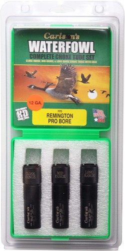 Carlson S Choke Tube Waterfowl 3PK 12GA C/M/L Range REM PRO view 2