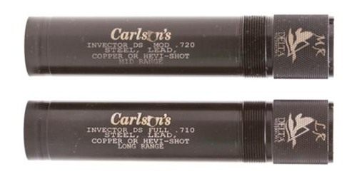 Carlson's Choke Tubes Delta Waterfowl Extended Mid and Long Range for 12 ga