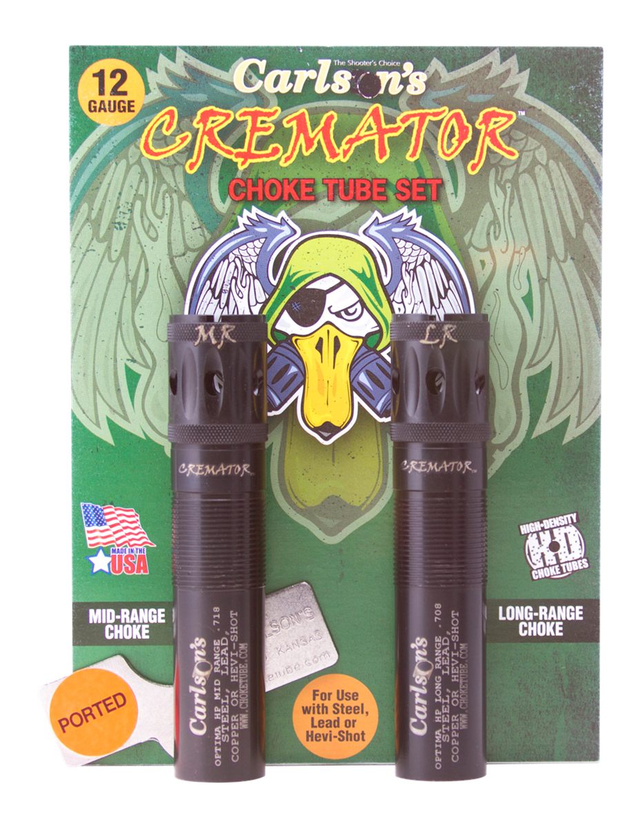 Carlson's Choke Tubes Cremator Waterfowl Mid and Long Range Ported for 12 g