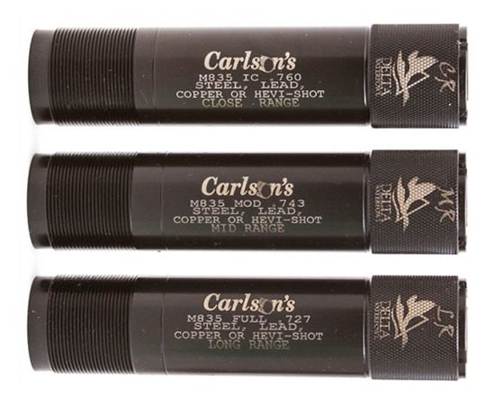 Carlson's Choke Tube Waterfowl 3pk 12ga C/m/l-range Accu-mag