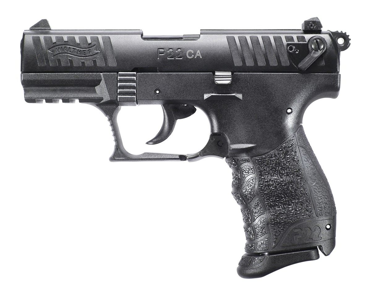 Walther Arms 5120333 P22 CA Compliant 22 LR 10+1 3.42in Matte Black Tenifer view 2