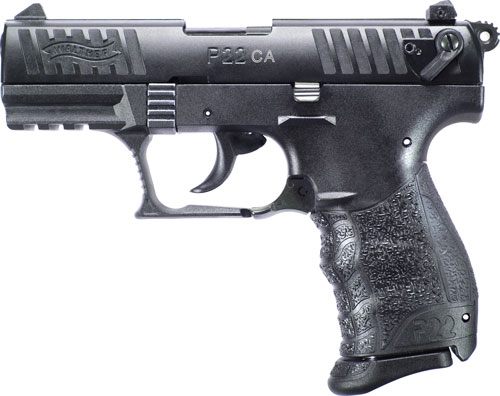 Walther Arms 5120333 P22 CA Compliant 22 LR 10+1 3.42in Matte Black Tenifer view 3