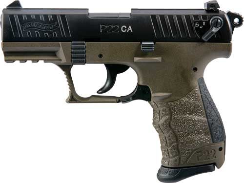 Walther Arms 5120338 P22 Military CA Compliant 22 LR 10+1 3.42in Matte Blac view 3