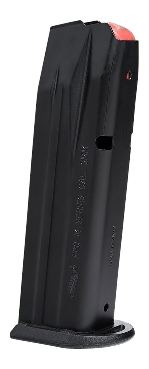 Walther Arms Magazine Ppq M2 /pdp-c 9mm Luger 15rd Blued Steel