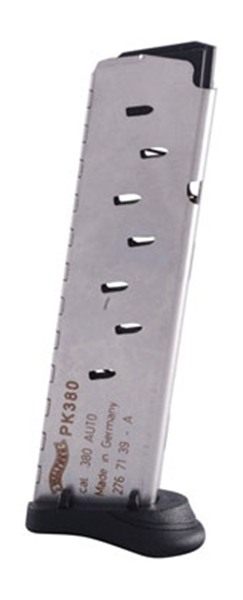 Walther Arms PK380 Magazine .380 ACP Stainless Steel 8/rd