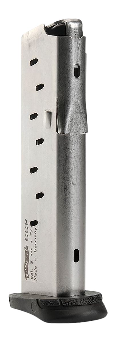 Walther Arms 50860002 CCP 8rd 9mm Luger Nickel Steel