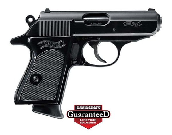 Walther Arms PPK .380ACP 3.3inBARREL Black 6RD 2 Magazines Fixed Sights Man view 2