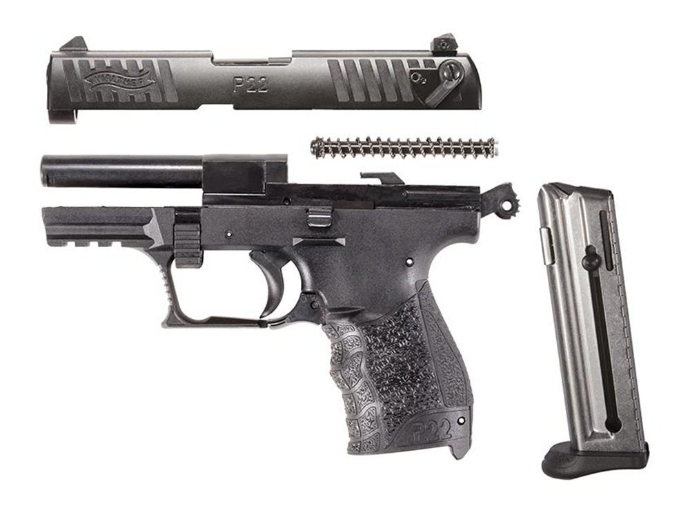 Walther Arms 5120700 P22 Q 22 LR Caliber with 3.42in Threaded Barrel, 10+1 view 3