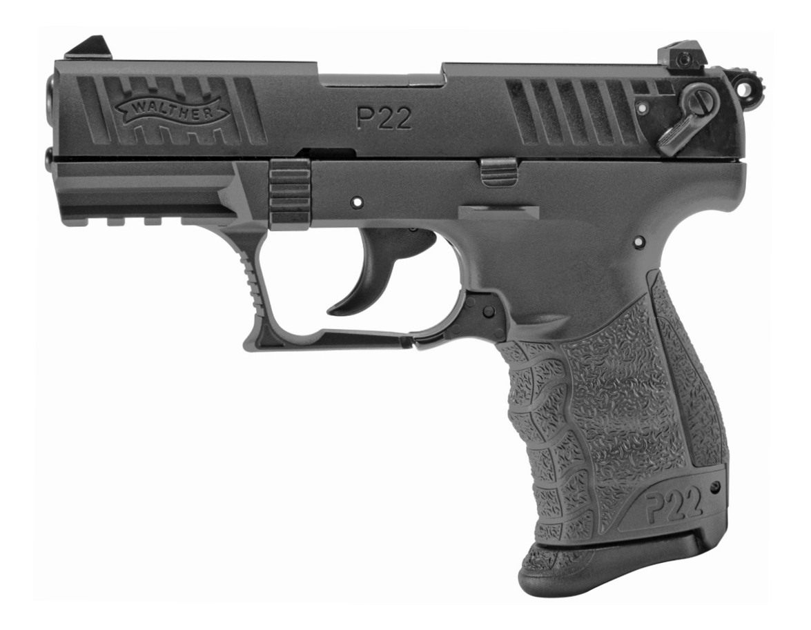 Walther Arms P22 22LR Tungsten 3.4in CA