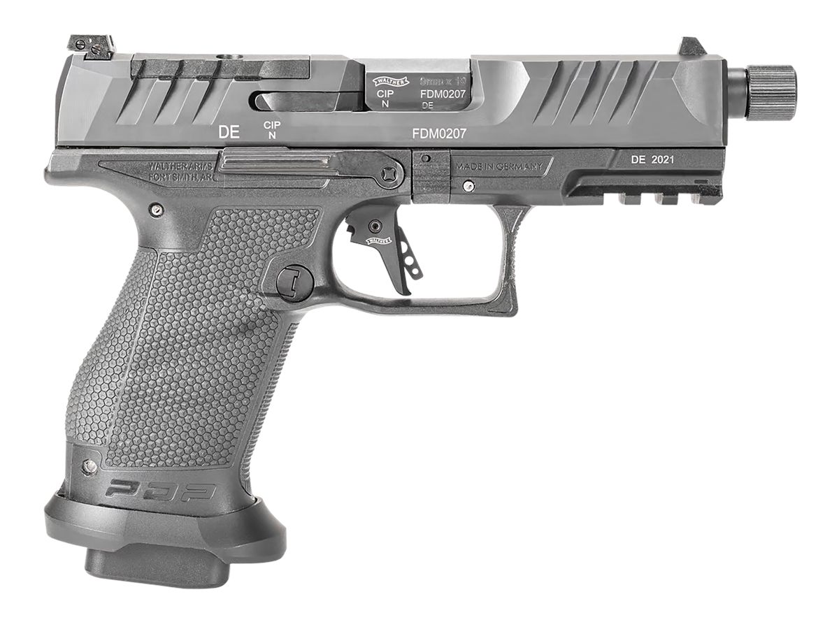 Walther Arms 2844176 PDP Pro SD Compact 9mm Luger 18+1 4.60in Black Threade