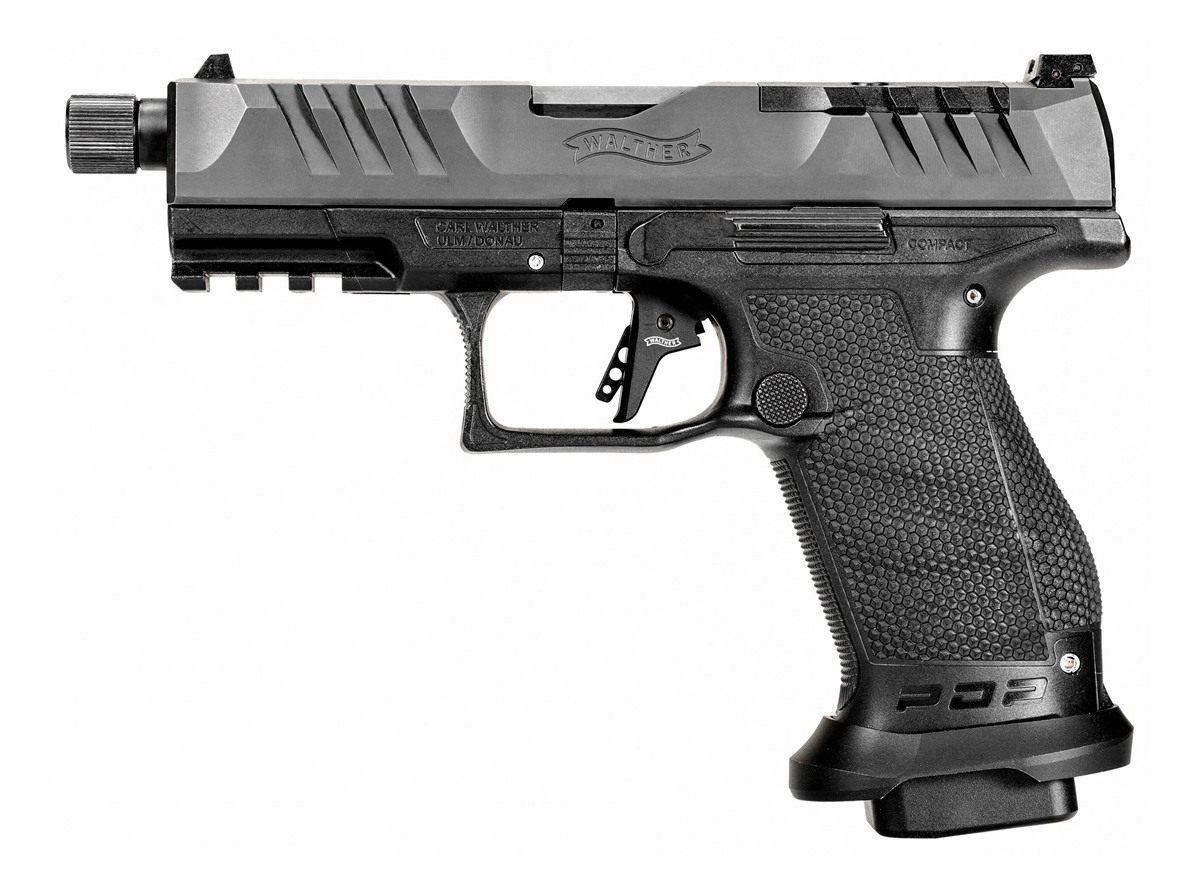 Walther Arms 2844176 PDP Pro SD Compact 9mm Luger 18+1 4.60in Black Threade view 2