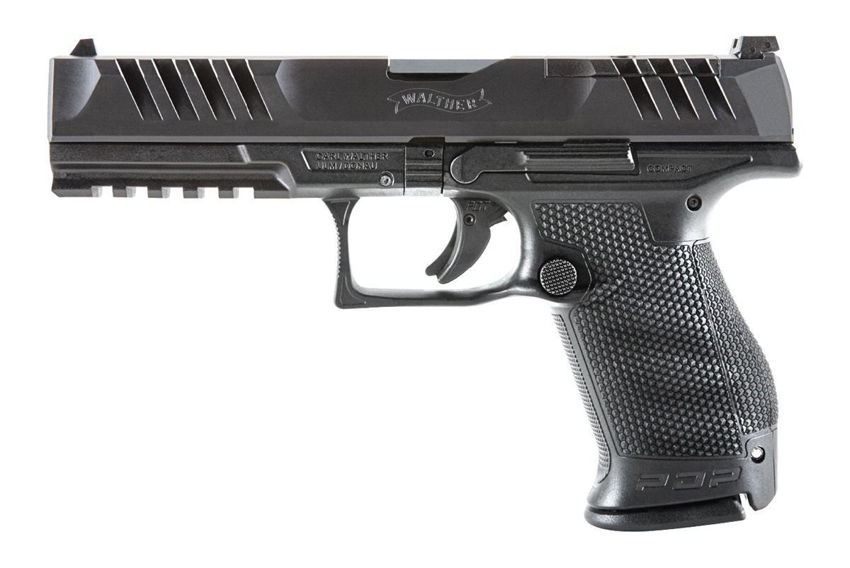 Walther Arms 2844222 PDP Compact 9mm Luger 15+1 5in Black Steel Barrel, Opt view 2