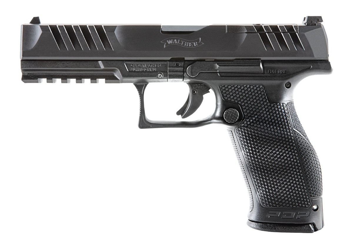 Walther Arms 2844001 PDP Optic Ready 9mm Luger Caliber with 5in Barrel, 18+