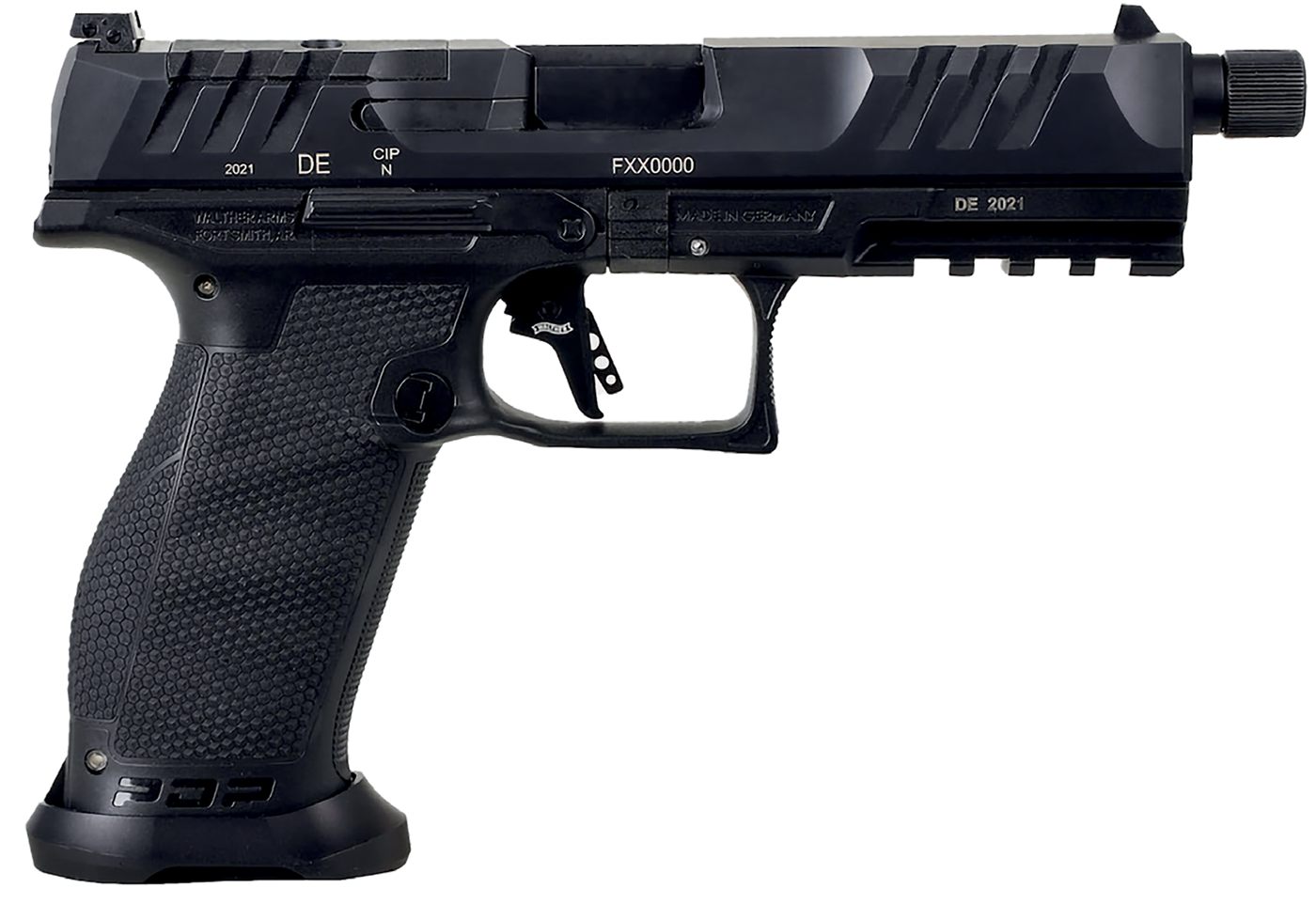 Walther Arms 2858142 PDP Pro SD 9mm Luger 10+1 5.10in Threaded Barrel, Blac