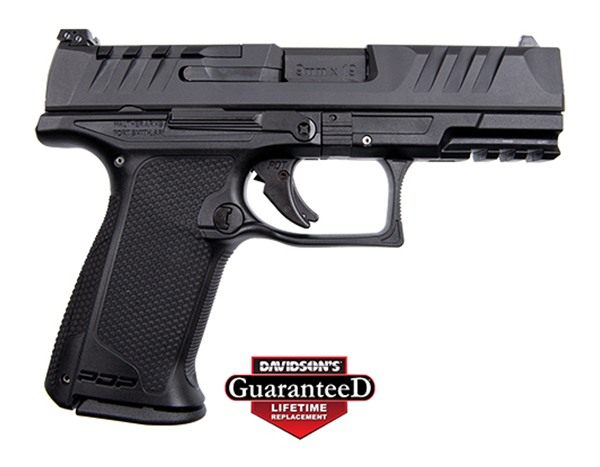 Walther Arms 2842734 PDP F-Series 9mm Luger 15+1 4in Black Steel Barrel, Op view 3