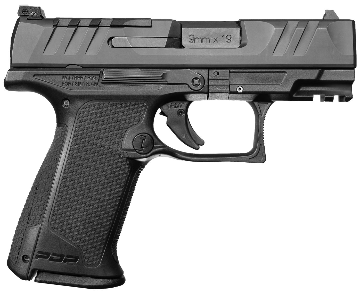 Walther Arms 2849313 PDP F-Series 9mm Luger 15+1 3.50in Black Steel Barrel