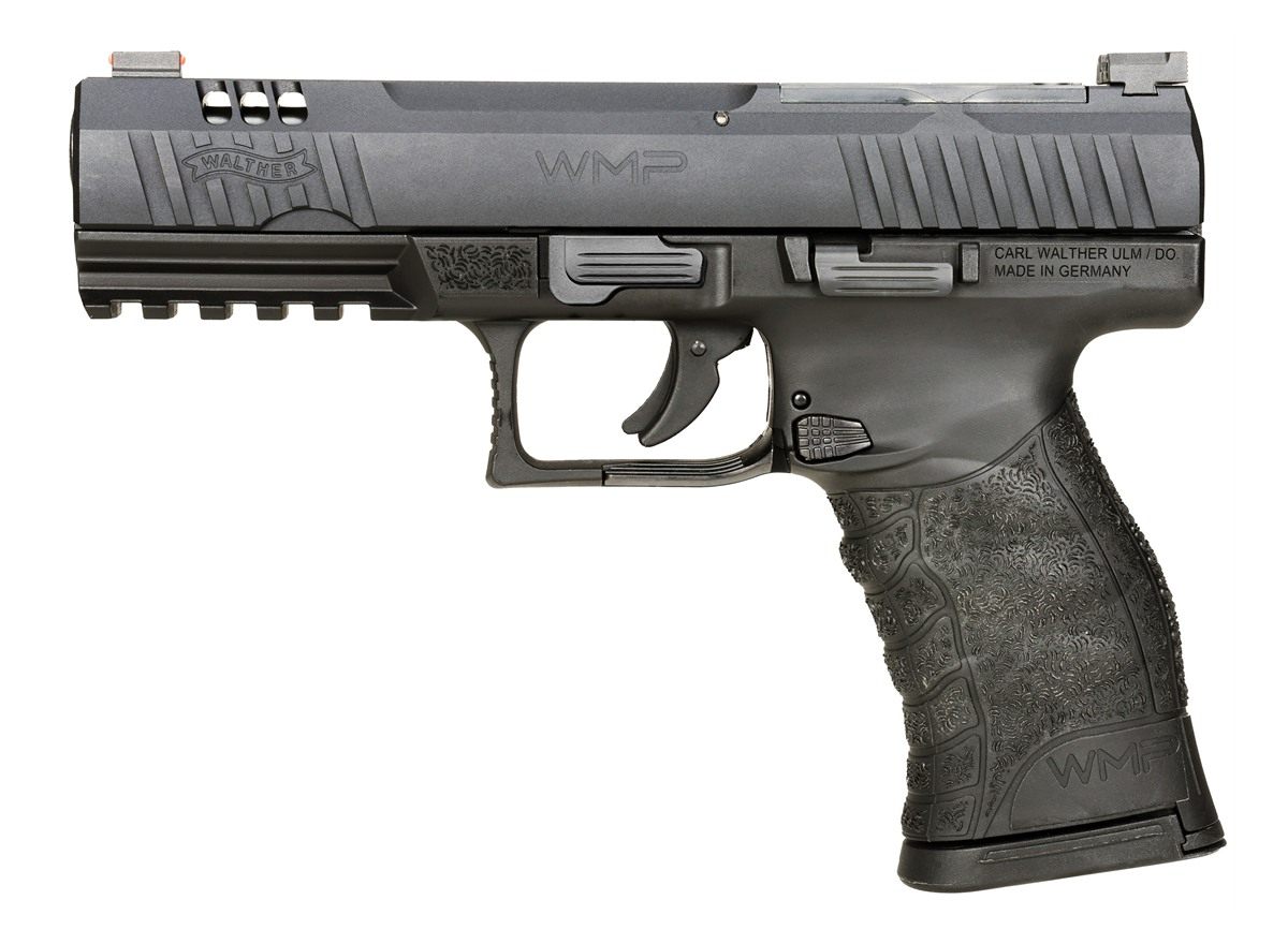 Walther Arms 5220300 WMP Optic Ready 22 WMR 15+1 4.50in Stainless Steel Bar