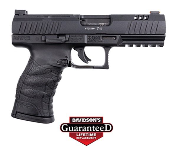 Walther Arms 5220300 WMP Optic Ready 22 WMR 15+1 4.50in Stainless Steel Bar view 5