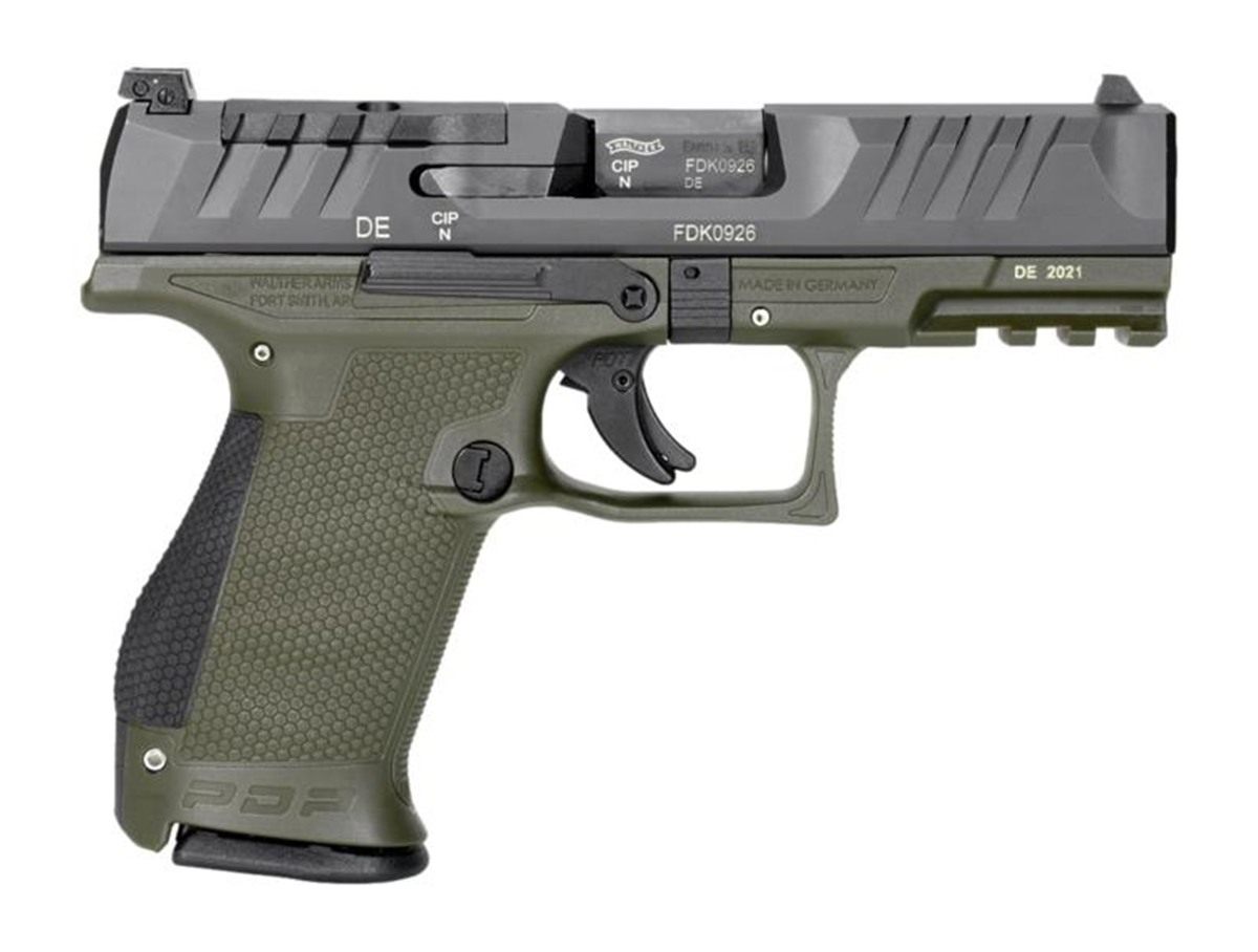 Walther Arms 2858428 PDP Compact Optic Ready 9mm Luger 4in 15+1 Black Steel view 3