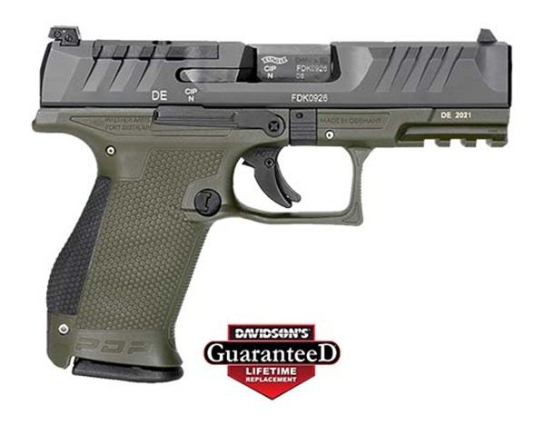 Walther Arms 2858428 PDP Compact Optic Ready 9mm Luger 4in 15+1 Black Steel view 4