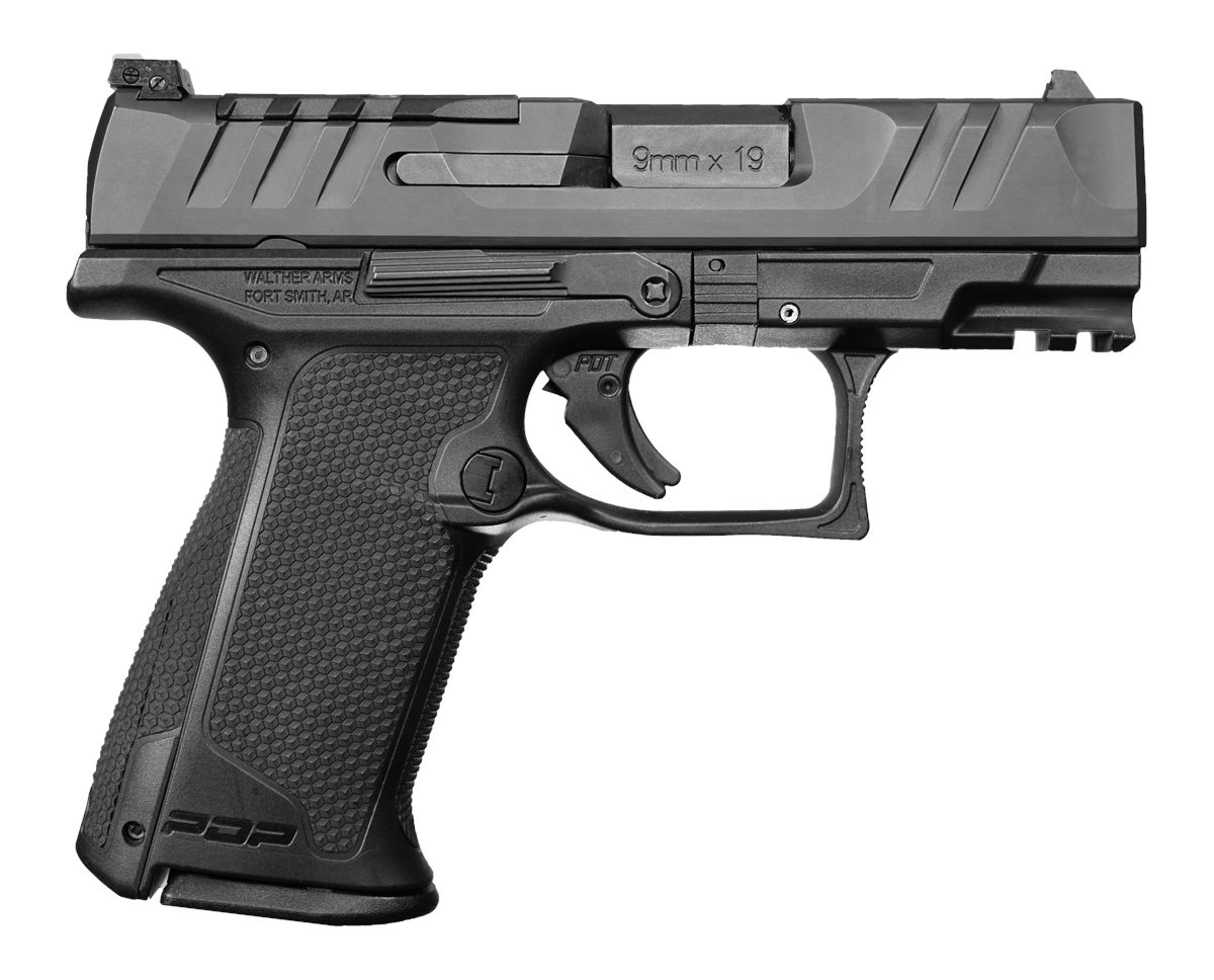 Walther Arms 2871823 PDP F-Series 9mm Luger 10+1 3.50in Black Steel Barrel