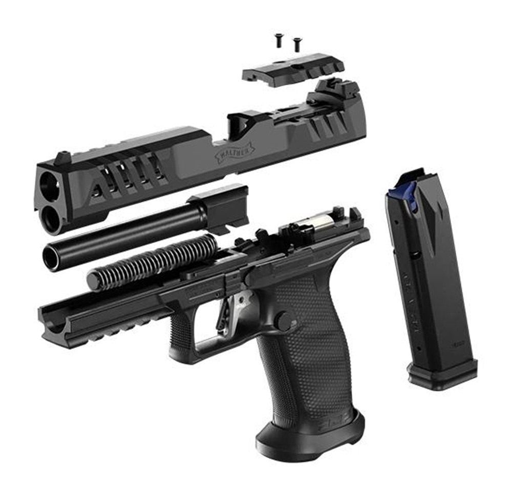 Walther PDP Match Full Size Handgun 9mm Luger 18rd (1) and 20rd Magazines 5 view 3