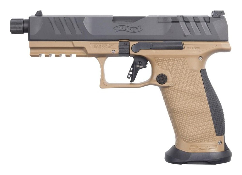 Walther Arms 2876582 PDP Pro SD 9mm Luger 18+1 5.10in Threaded Barrel, Blac view 2