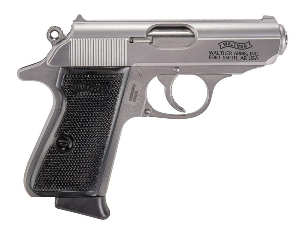 Walther PPK/S Handgun .32 ACP 7rd Magazine 3.3in Barrel Stainless view 2