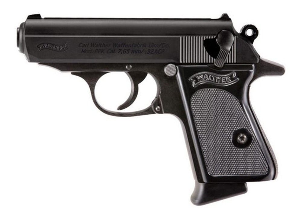 Walther Arms PPK/S Handgun .32 ACP 7rd Magazine 3.3in Barrel Black view 2