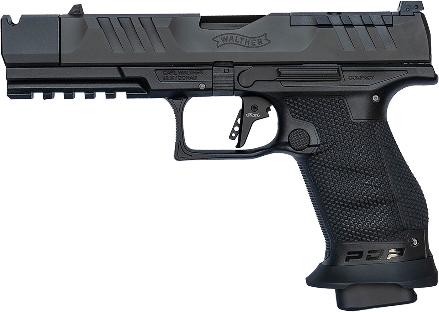 Walther Arms PDP PRO-X PMM Compact Handgun 9mm Luger 10rd Magazines(3) 4.6i