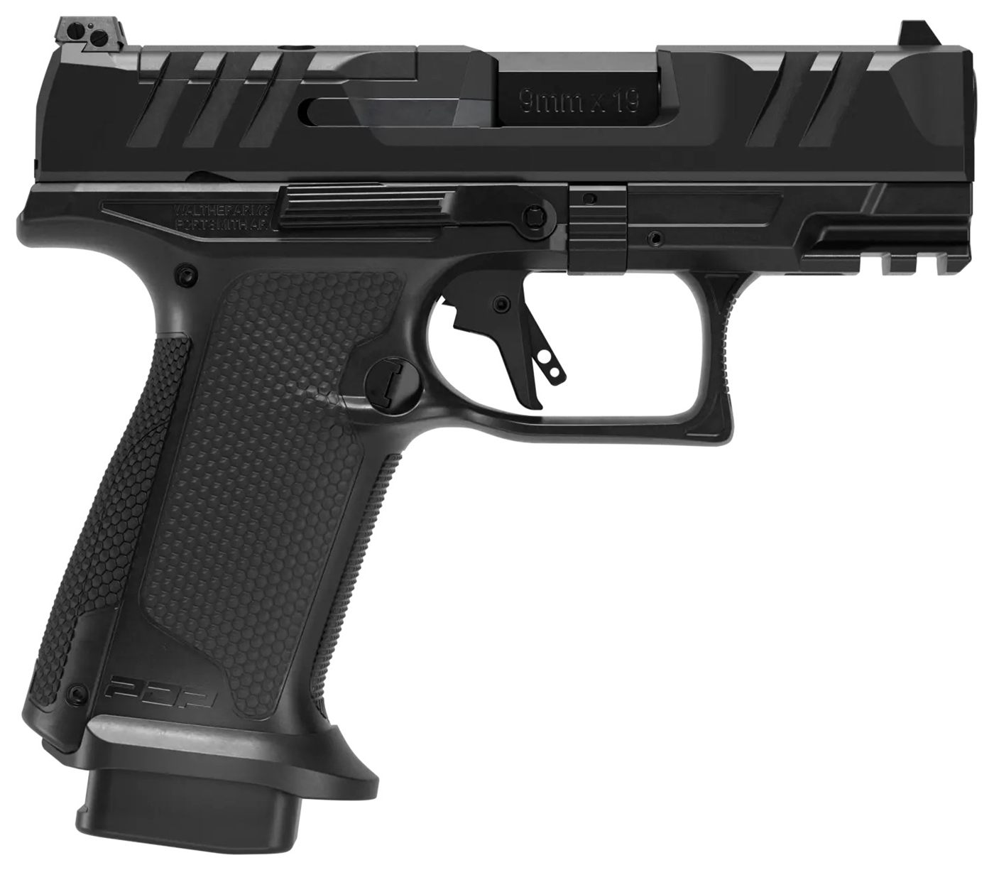 Walther Arms 4797054 PDP F-Series Pro E 9mm Luger 10+1 3.50in Black Steel B view 2