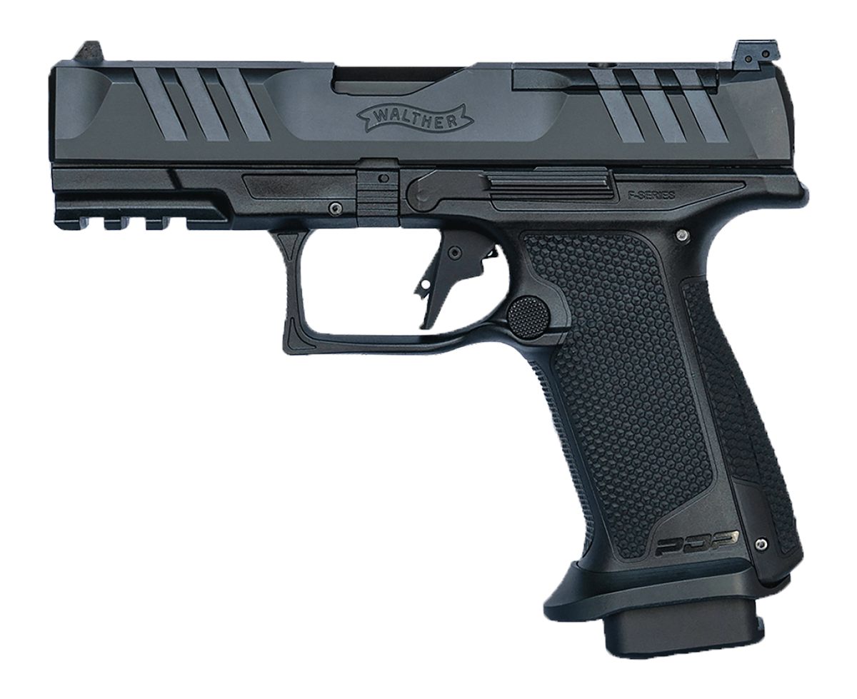 Walther Arms 4797055 PDP F-Series Pro E 9mm Luger 18+1 4in Black Steel Barr