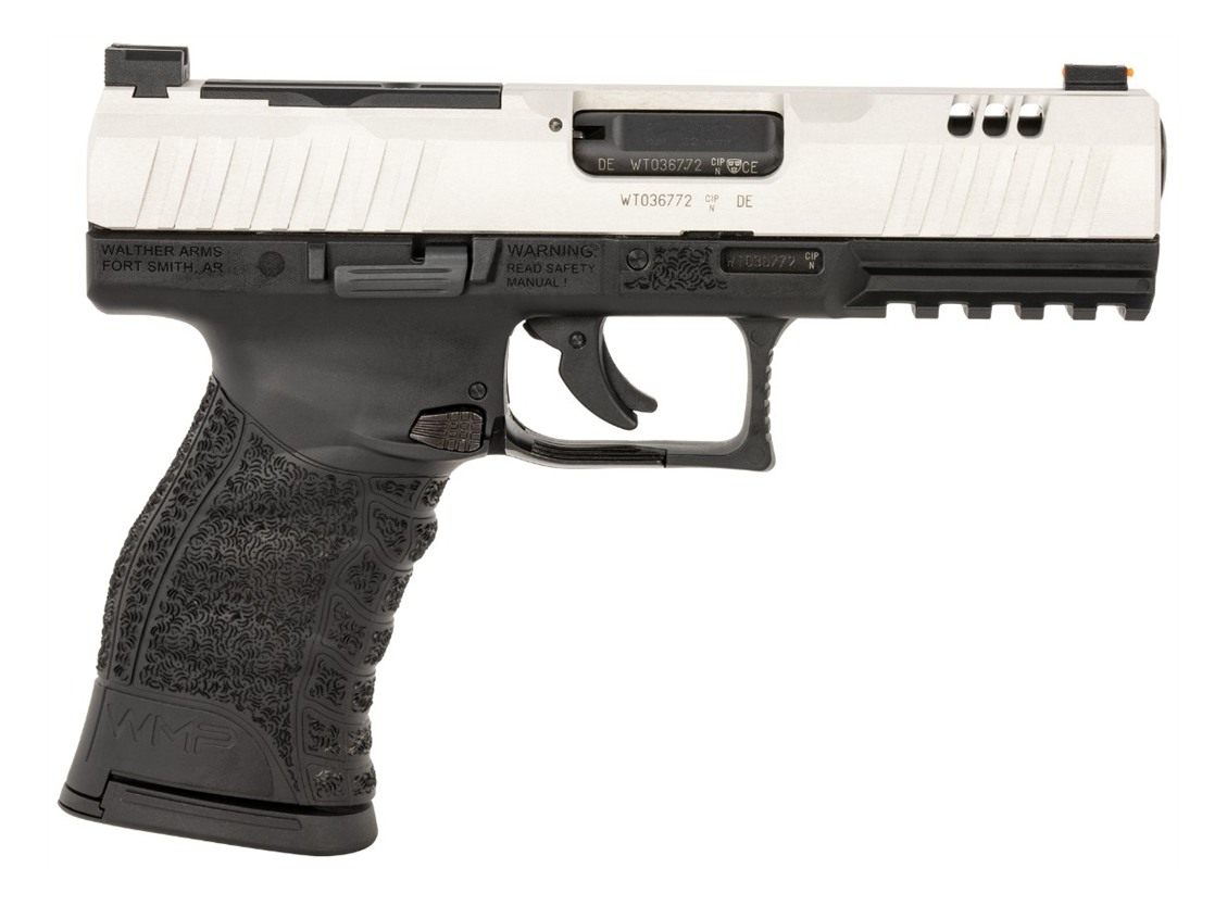 Walther Arms 5220306 WMP Full Size 22 WMR 15+1 4.50in Stainless Steel Barre view 2