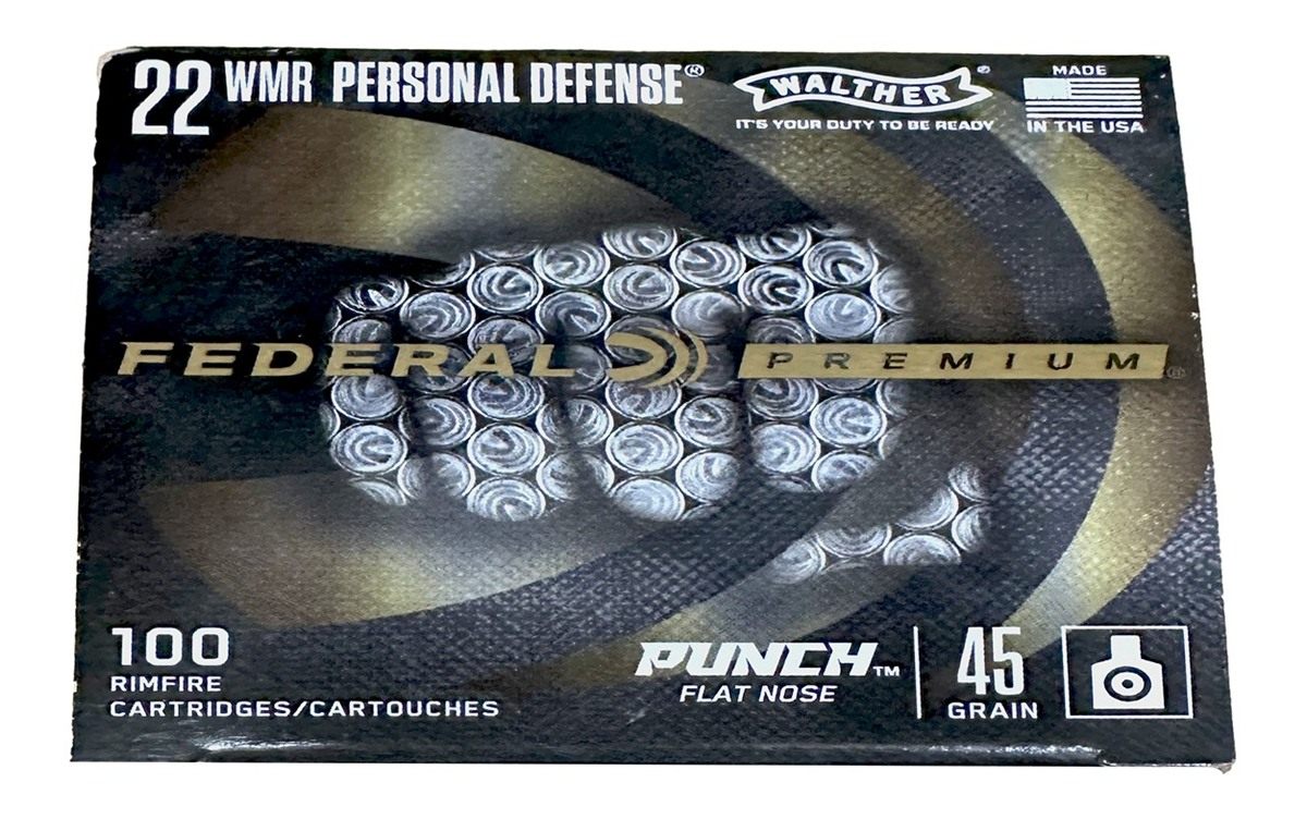 Walther Arms Federal Punch 22mag 45gr 100rd 2x50rd Boxes