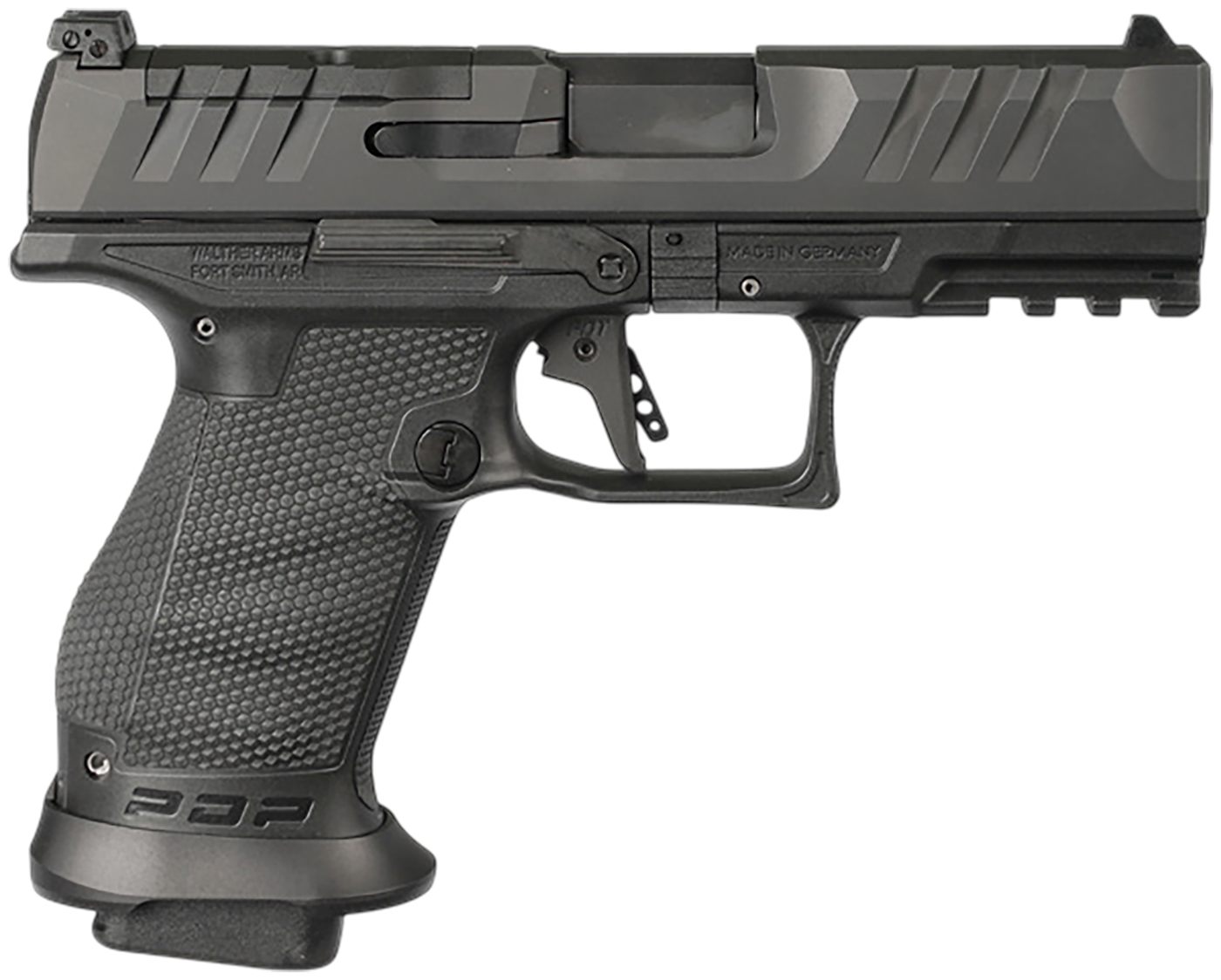 Walther Arms PDP Pro E Compact 9mm Luger 10+1 4in Optic Ready/Serrated Slid