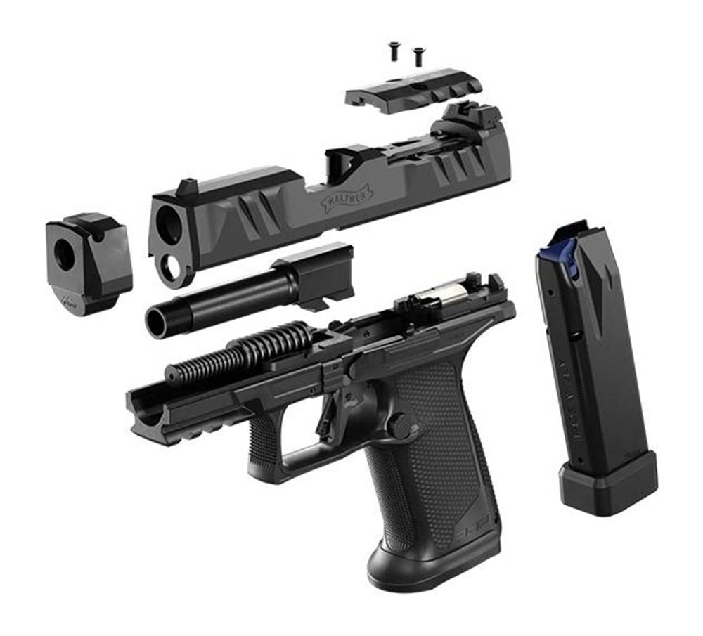 Walther Arms 4797050 PDP Pro X Sub-Compact 9mm Luger 10+1 3.75in Black Barr view 3