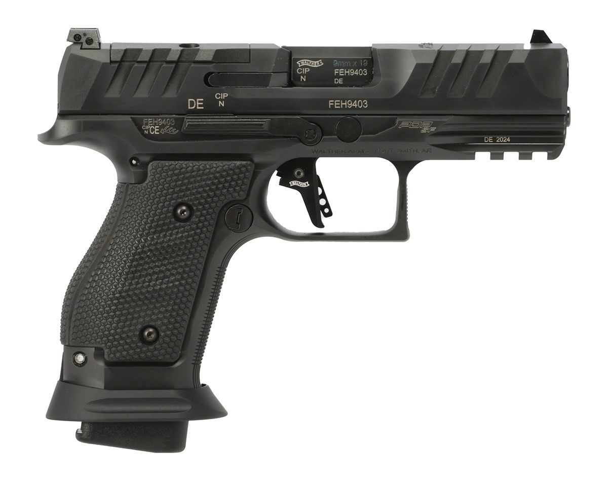 Walther Arms 2896991 PDP Pro Compact 9mm Luger 18+1 4in Black Steel Barrel