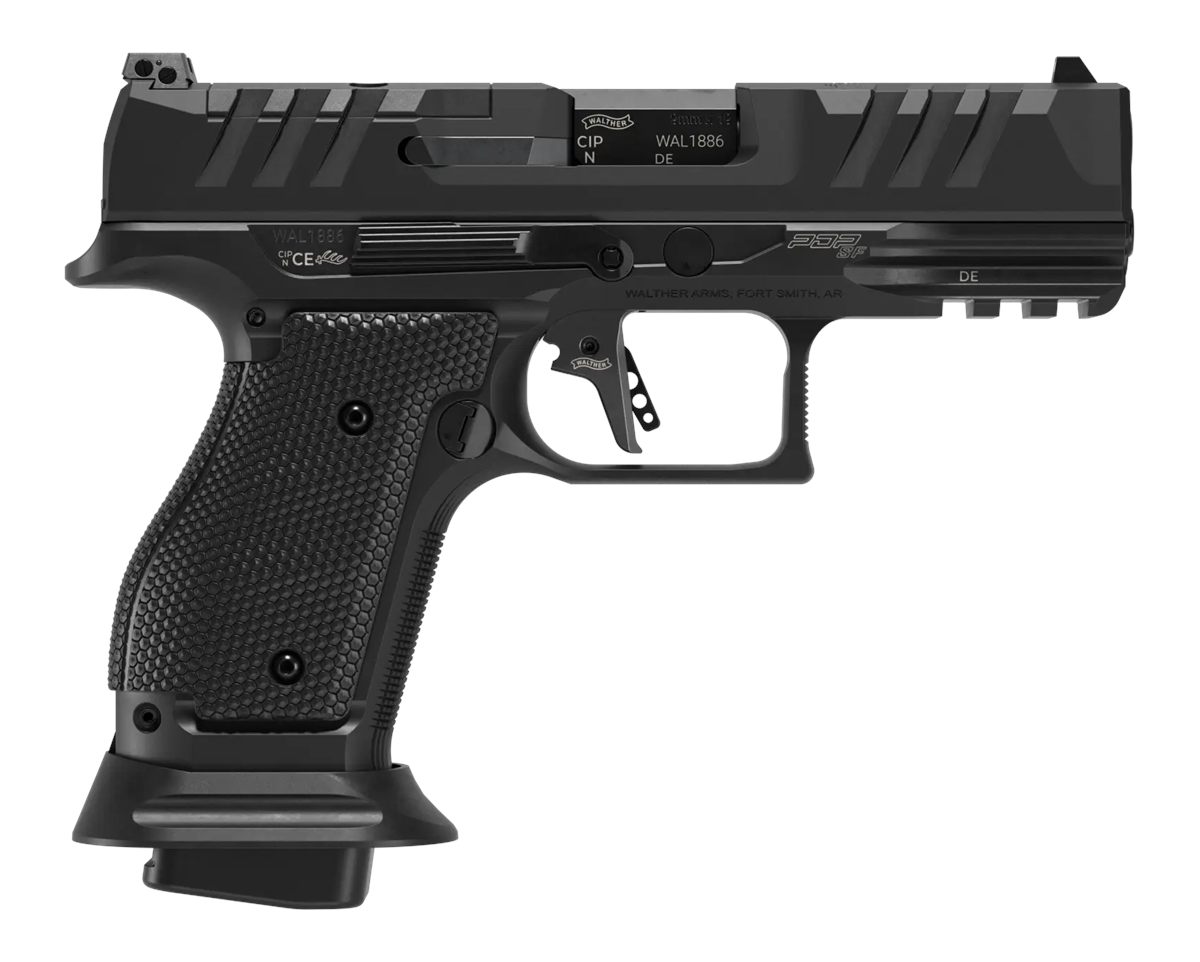 Walther Arms 289699110 PDP Compact 9mm Luger 10+1 4in Black Polygonal Rifle view 2