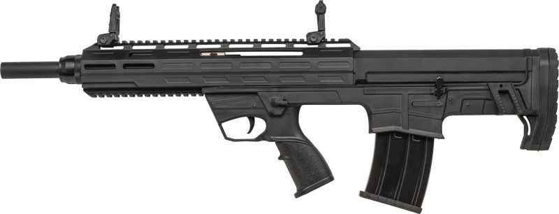 SDS Arms Tokarev USA 21000105 TBP 12 Gauge Semi-Auto 3in 5+1 18.50in Black view 3
