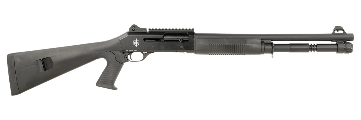 SDS Arms MAC 21000120 1014 12 Gauge 3in 5+1 18.50in, Black, Synthetic Furni