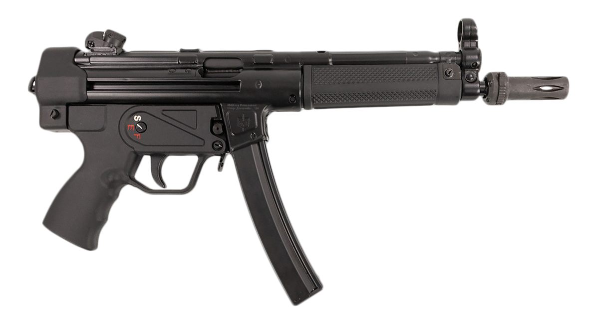 SDS Arms MAC 12750004 5 9mm Luger 30+1 8.90in Black Phosphate Steel Threade