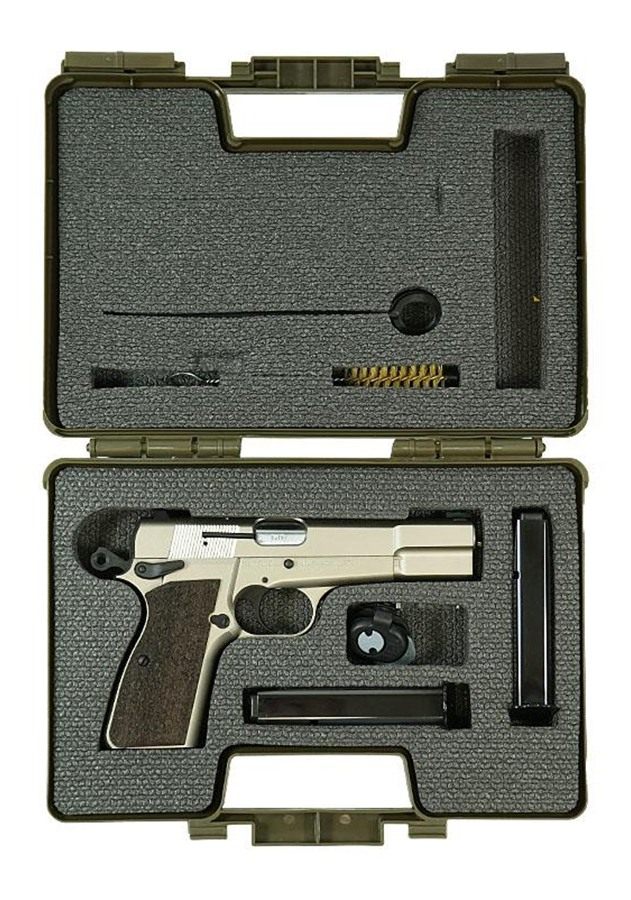 Military Armament MAC 12000001 P-35 9mm Luger 15+1 4.70in Stainless Steel B view 5