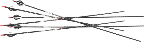 Easton Arrow FMJ 5MM 400 W/ 2in Blazer Vanes 6-Pack