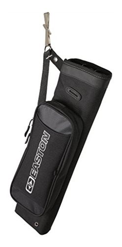 Easton Flipside 3-Tube Hip Quiver, Black, Left/Right view 2
