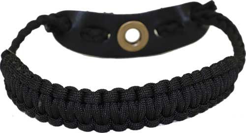 Easton Archery Wrist Sling Diamond Paracord Wide Braid Black 522919TF view 2