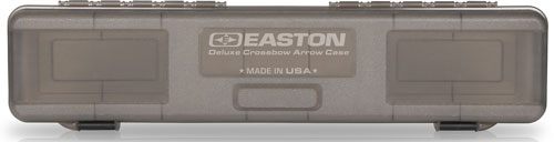 Easton Deluxe Crossbow Bolt BOX Holds 12 Xbow Grey