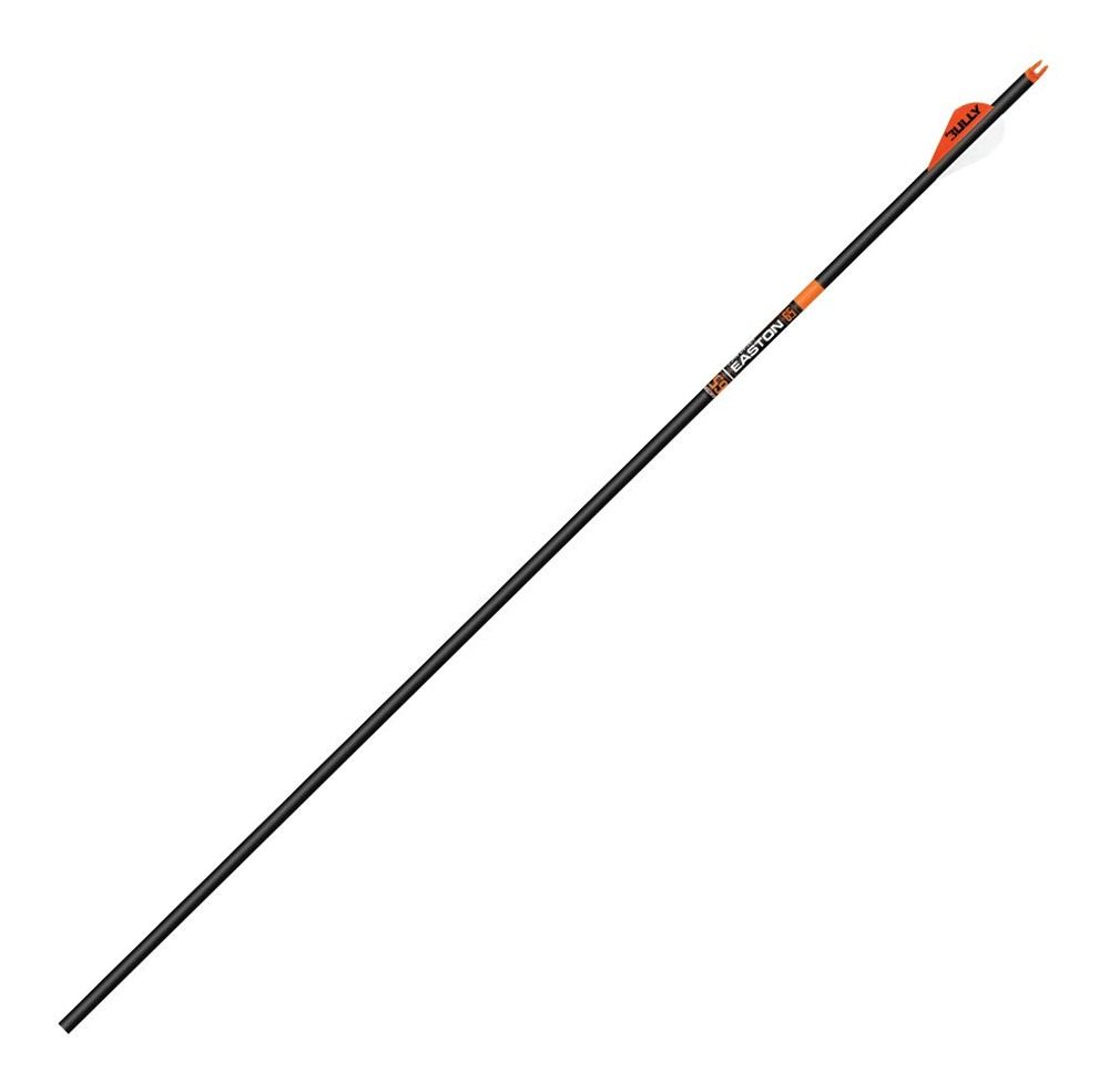 Easton Archery 6.5 ACU-Carbon Arrows - Bowhunter with 2 Bully Vanes - Size