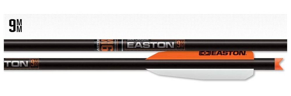 Easton Archery Crossbow 9MM 22 Bolt-3 Vanes-1/2 Dozen-230077